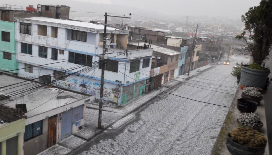 Carapungo Fue Uno De Los Sectores M S Afectados Por Las Fuertes Lluvias