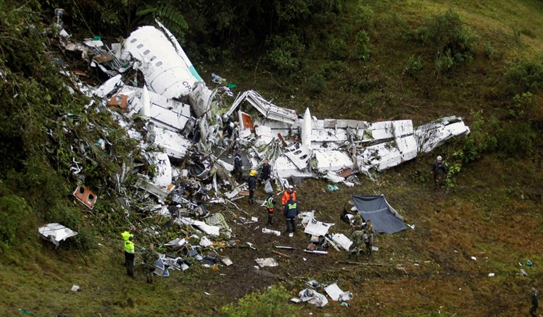 Chapecoense: 'El vuelo CP-2933 reportamos que tiene falla eléctrica ...