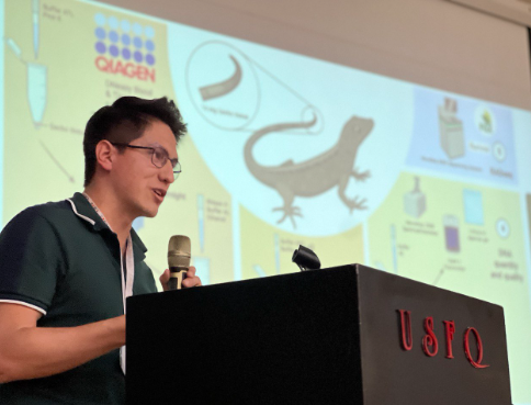 Pablo Alarcón, apoyo académico del Colegio de Ciencias Biológicas y Ambientales.